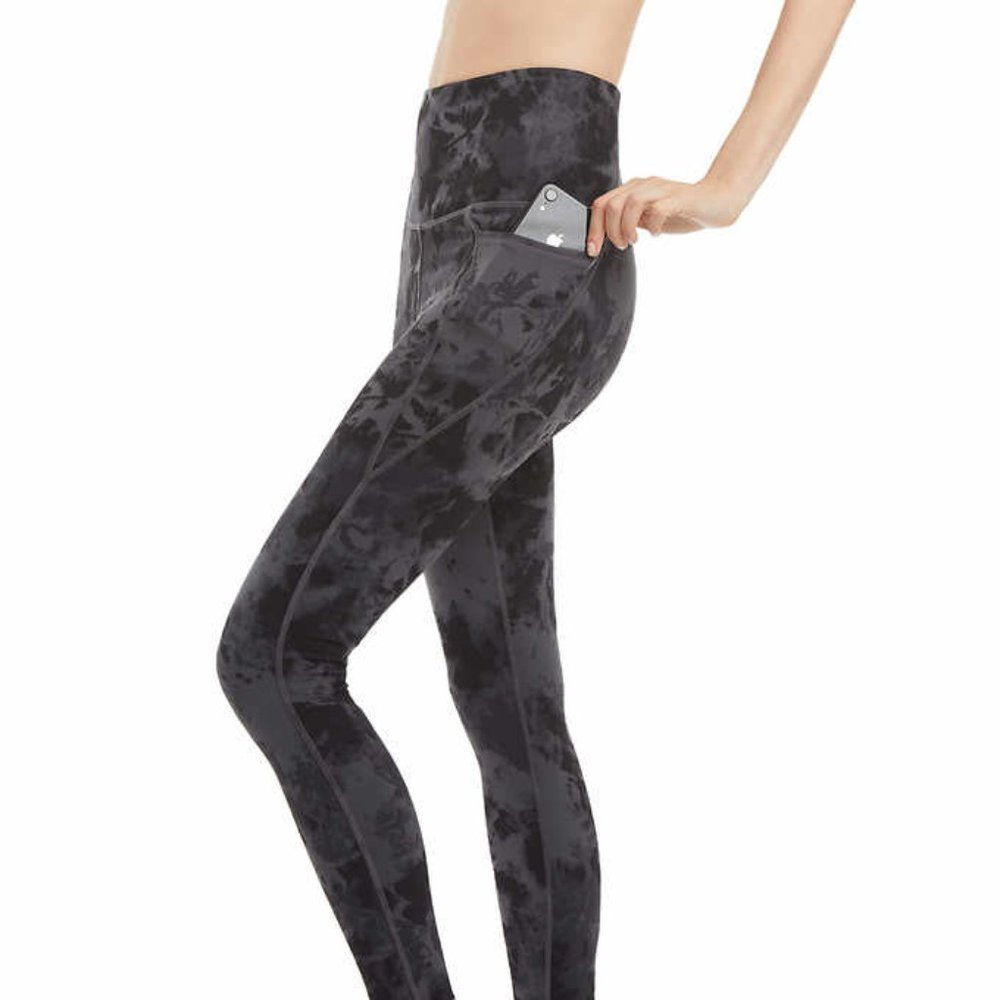 NWT Danskin Tie Dye Pockets Moisture Wicking Leggings New - Picture 6 of 7